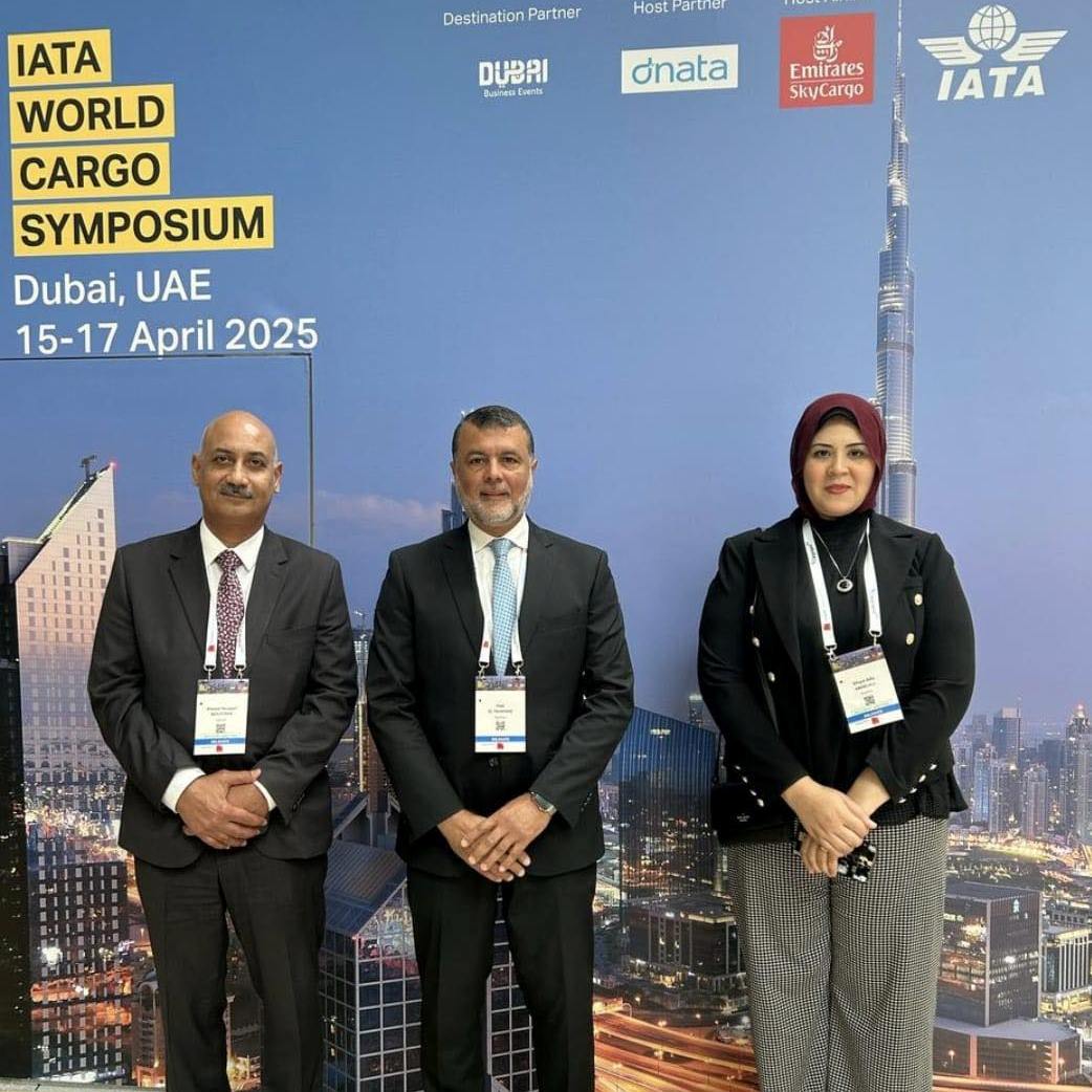 EGYPTAIR Cargo Strengthens Global Footprint at IATA World Cargo Symposium in Dubai